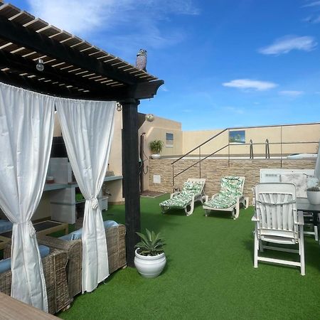 Appartamento Atico con piscina privada a 100m del mar Vera Esterno foto