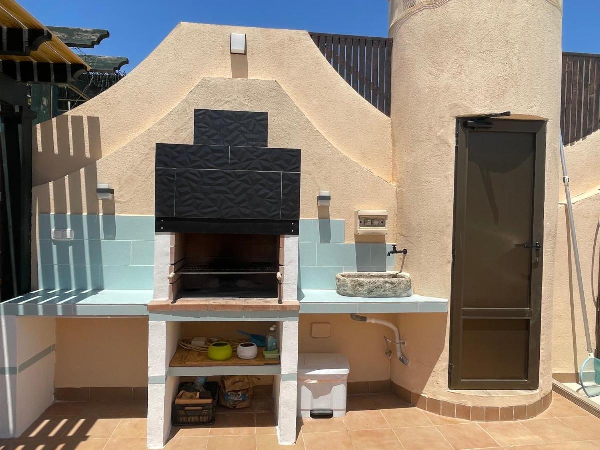 Appartamento Atico con piscina privada a 100m del mar Vera Esterno foto